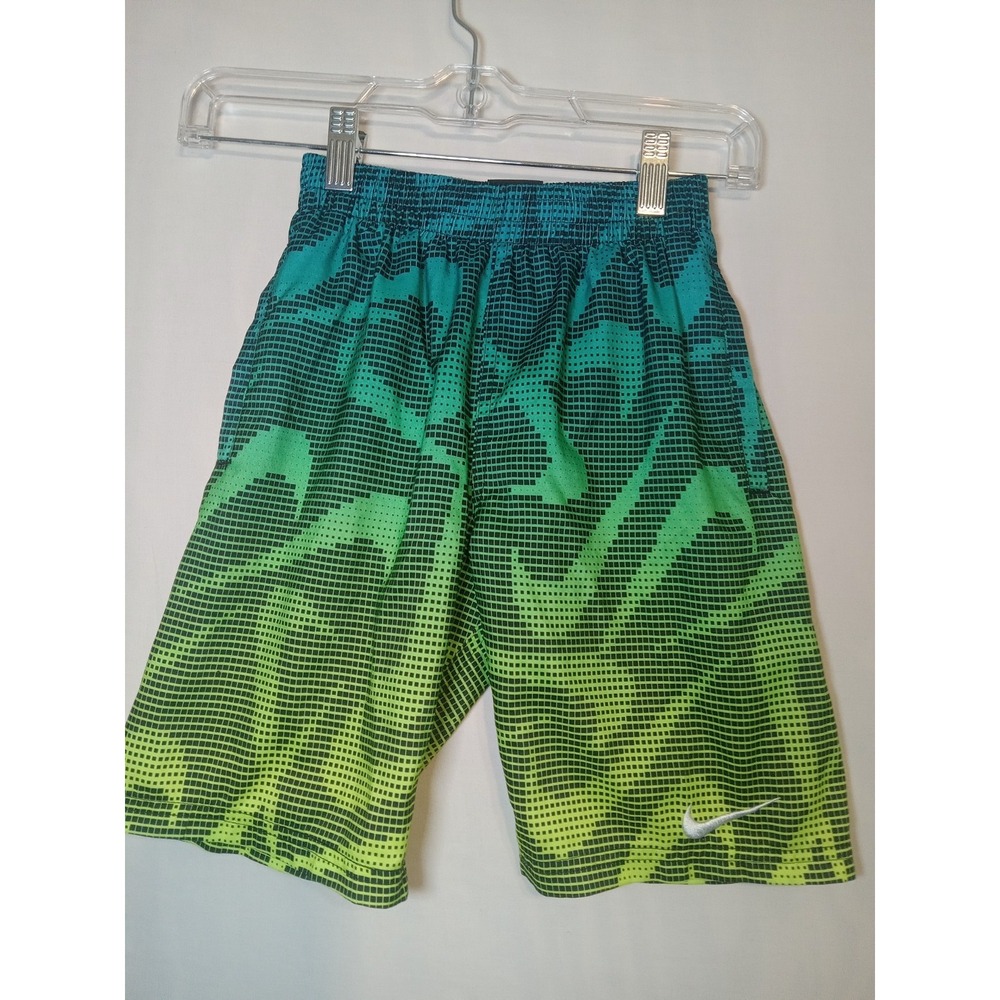 nike swim trunks Boys Small With Liner And Pockets And Drawstring Multicolor